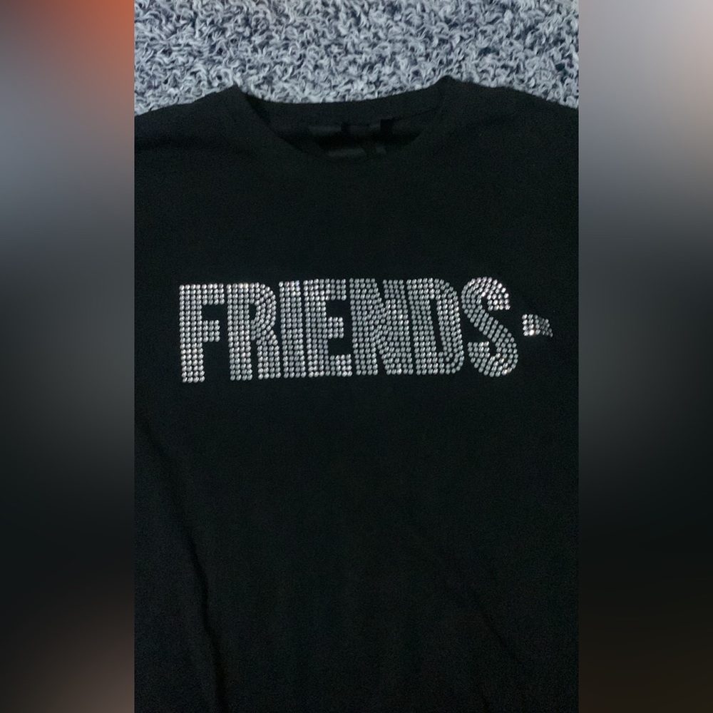 VLONE Rhinestone Black Friends NYC